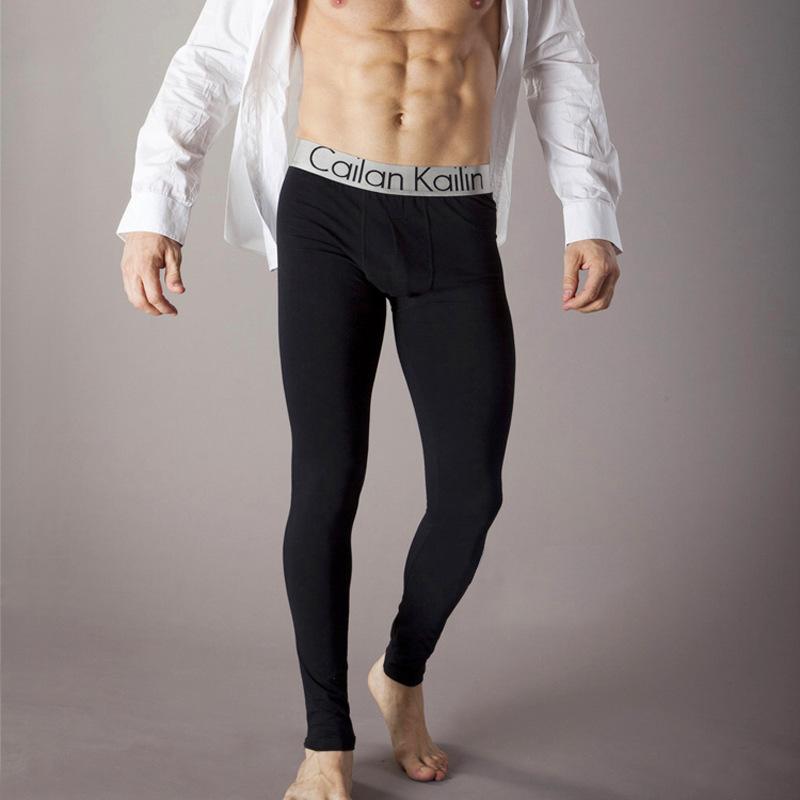 秋パンツ メンズ 男性用 薄手 綿 混紡 レギンス スパッツ 中厚手 無地 インナー 防寒 あったか 暖か 肌着 M L XL XXL ホワイト 白 グレー ブラック 黒(x2)