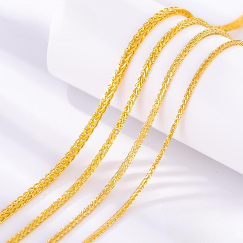 ネックレス レディース 925 シルバー 18K 金メッキ 24K ゴールド メンズ ロング 太め ゴールド 鎖骨 チョーカー チェーン 幅10mm 13mm 15mm 18mm 20mm 30mm 長さ40cm 45cm 50cm 55cm 6