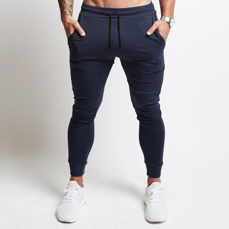 パンツ 男性用 スポーツ ズボン スキニー スウェットパンツ ストレート 無地 ポリエステル 大? 伸縮性 秋冬 グレー ブラック ワインレッド ネイビー(x2) 4,107円