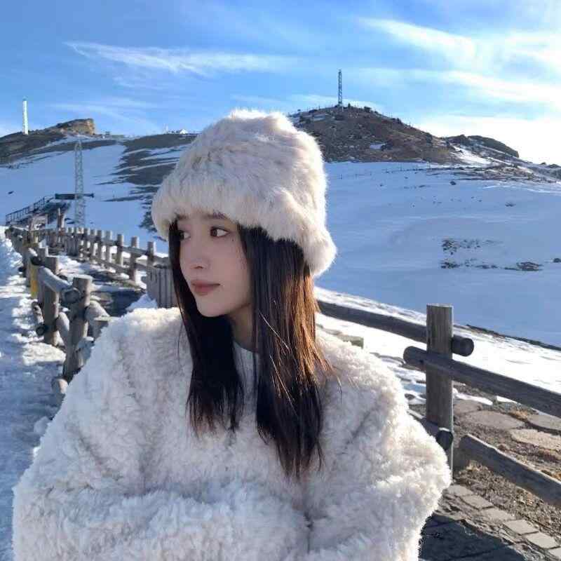 ニット帽 レディース 大頭 暖かい かわいい ニット 漁師帽 秋冬 ベージュ 琥珀色 ホワイト コーヒー色 ブラック 防風