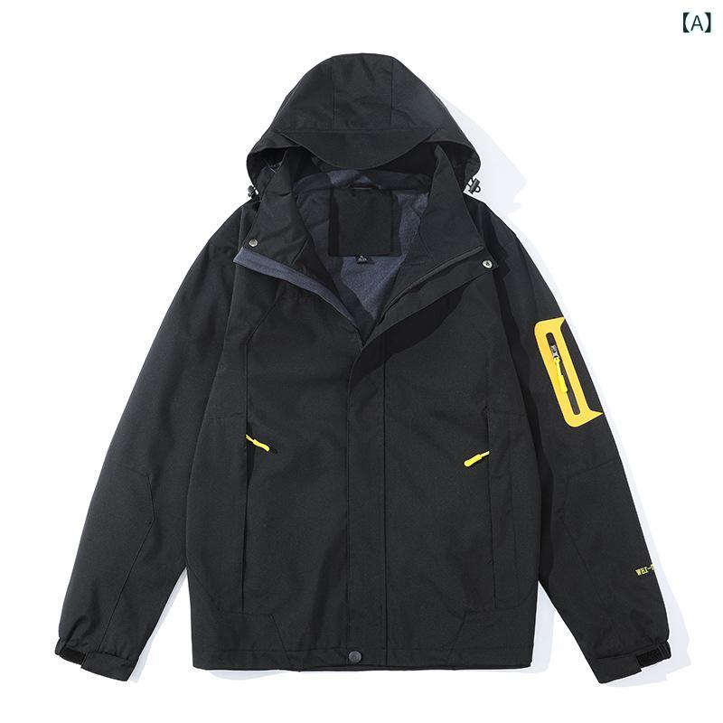 マウンテンパーカー 男女兼用 防風 防水 撥水 ジャケット アウトドア 登山 スポーツ レジャー キャンプ 釣り ランニング ウェア 大きいサイズあり ブラック ホワイト系 ブルー系 グリーン系 グレー