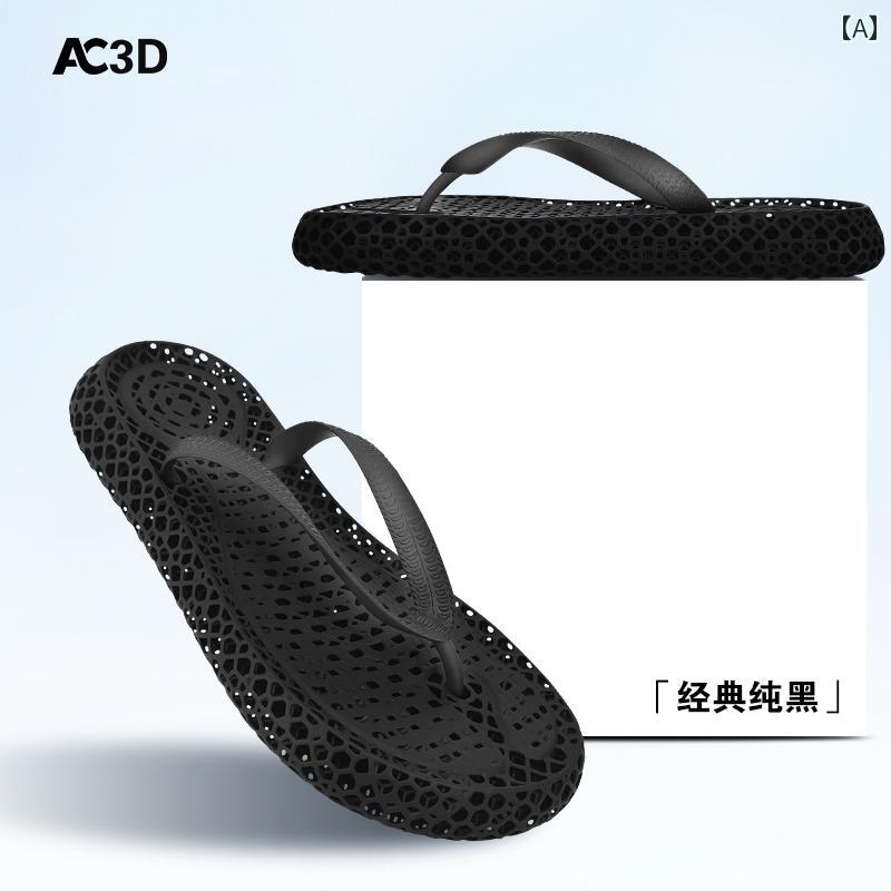 3D プリント ビーチ （ 男女兼用） 豪華 夏用 アウトドア＆ インド アウェア 滑り止め・ 防臭 機能 付き サンダル.オシャレ