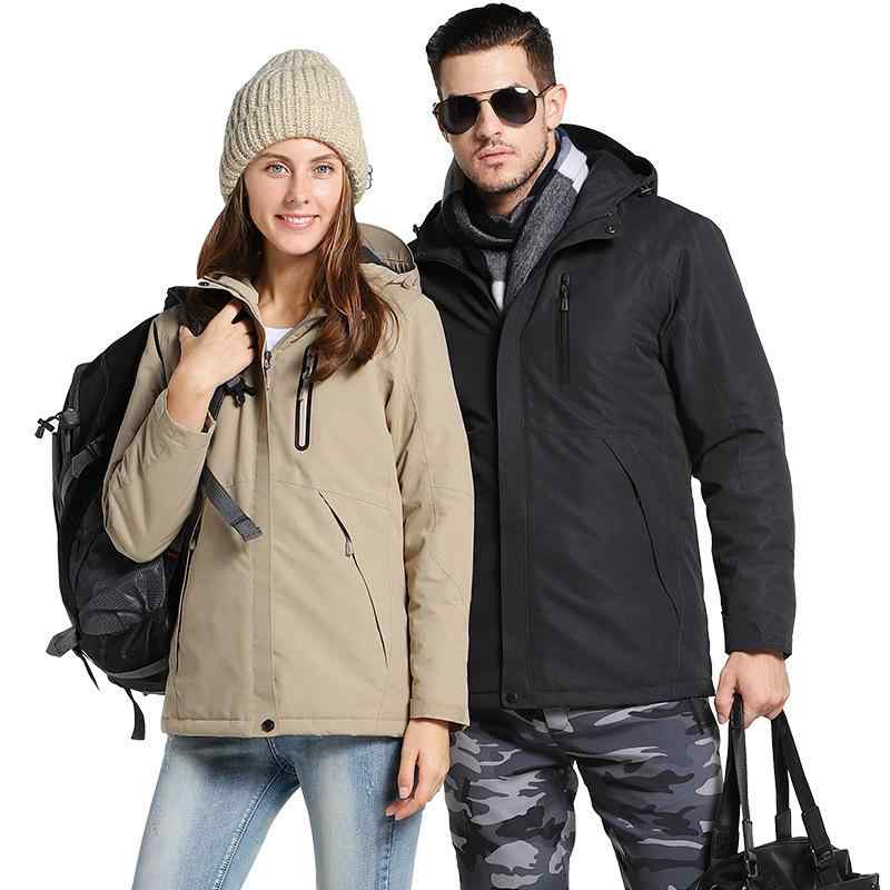 マウンテンパーカー 男性用 女性用 USB加熱 ウェア 秋冬 アウトドア 登山 防寒 撥水 防風1｜LINEAR shop