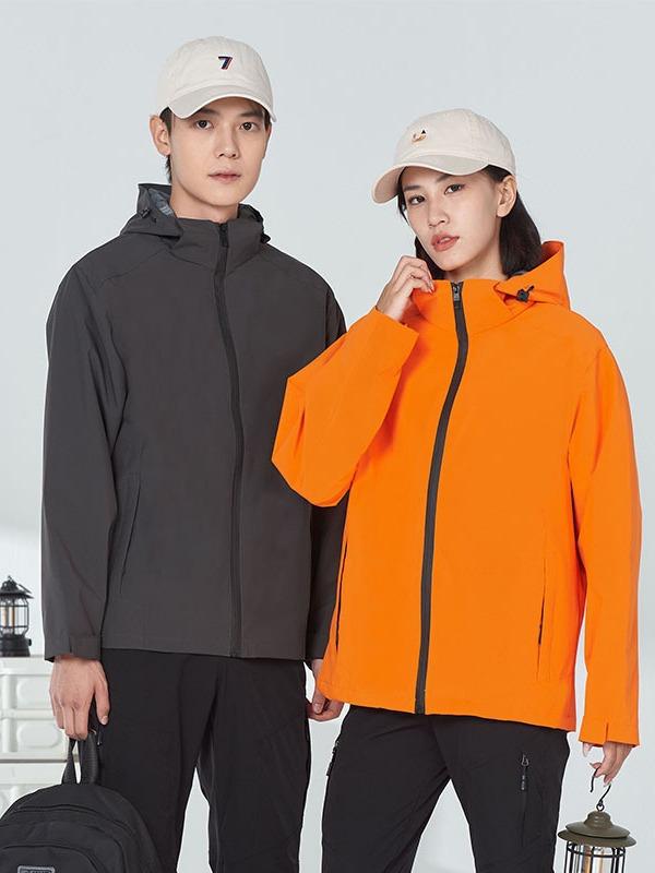 マウンテンパーカー 薄手 防水 防風 フード付き 無地 ポリエステル アウター 登山 スキー 釣り 登山 キャンプ 旅行 カジュアル スタイル 男性用 女性用 ピンク系 グレー 紺 ブラック