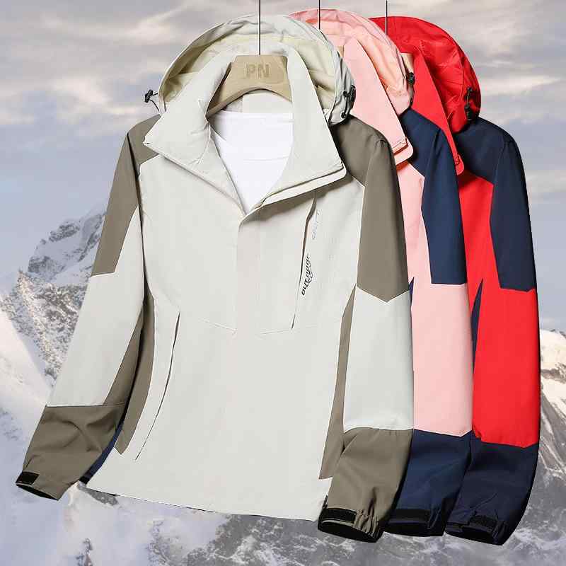 マウンテンパーカー 男性用 女性用 フード付き ウインドブレーカー アウトドア 登山 ジャケット 防水 防風 撥水 速乾 軽量 ストレッチ 釣り 旅行 作業着 秋冬