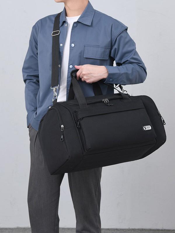 楽天市場】シューズインボストン バッグ（SHB-03）黒またはグレー 部活