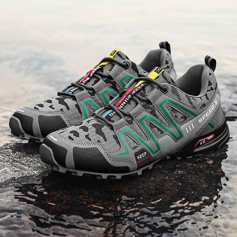 登山靴 男性用 防水 登山シューズ トレッキングシューズ アウトドアシューズ メンズ ローカット 滑り止め 通気性 軽登山 ハイキング キャンプ 春夏秋冬