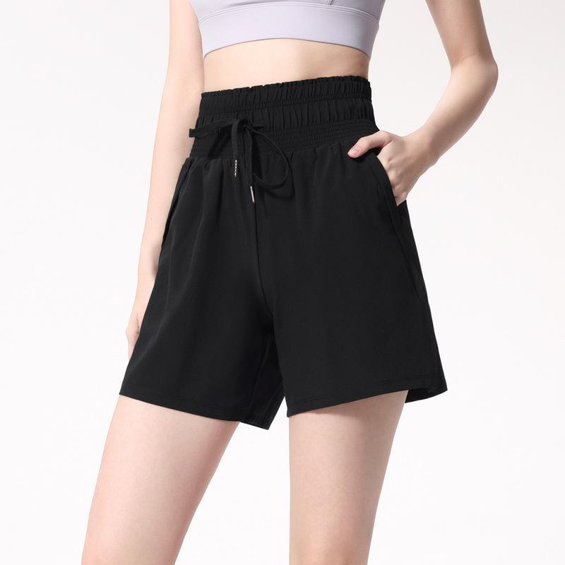 ヨガパンツ レディース 5分丈 スポーツ ランニング ショートパンツ 高 elastic 伸縮性 吸湿速乾 ルームウェア 黒 ブラック グレー パープル 春夏