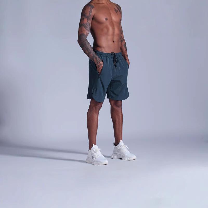ショートパンツ メンズ 男性用 膝上丈 スポーツ トレーニング ランニング バスケットボール ハーフパンツ ポリエステル 吸湿速乾 接触冷感1