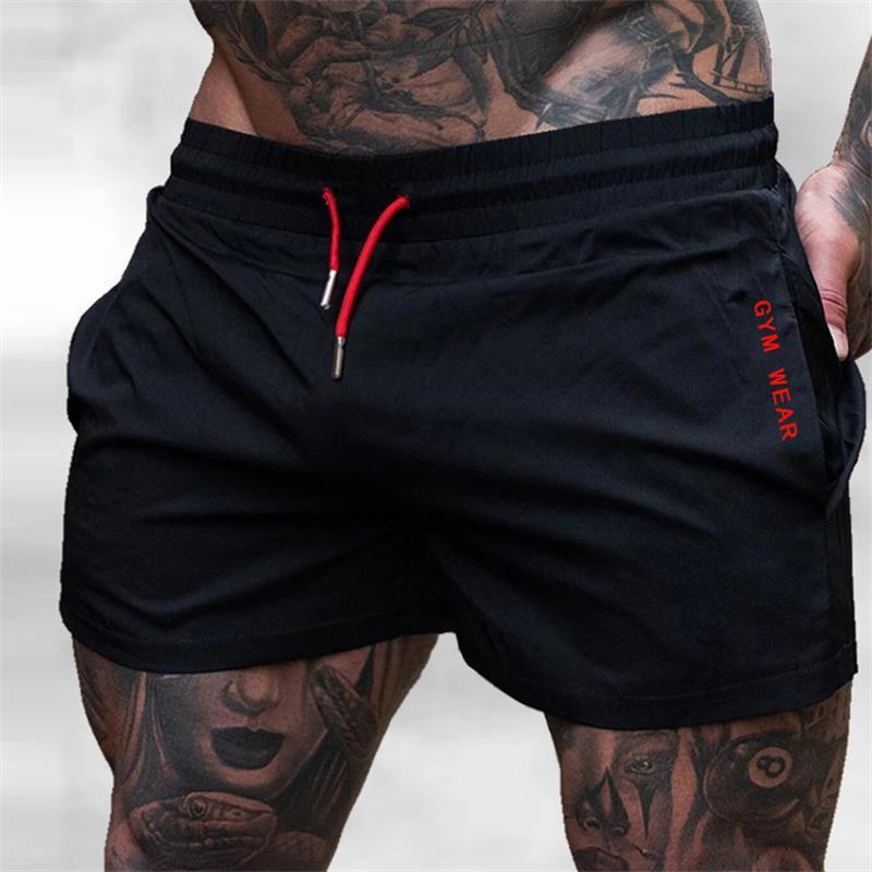 ハーフパンツ 男性用 スポーツ ウェア ランニング トレーニング 伸縮性 薄手 吸湿速乾 通気性 短パン ズボン ジョギング マラソン フィットネス 黒 ブラック カーキ