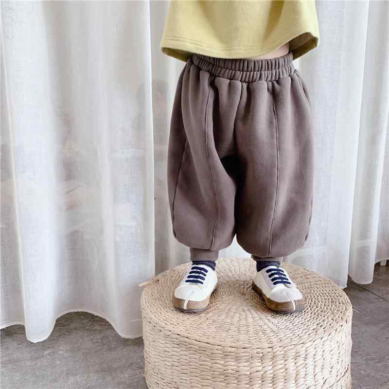 子供服 スウェットパンツ 秋冬 男児 女児 裏起毛 暖かパンツ ロングパンツ ハーレムパンツ ゆったり 綿 80cm 90cm 100cm 110cm 120cm 130cm グレー カーキ