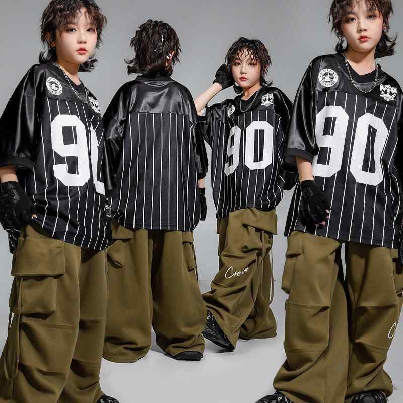 プルオーバー キッズ 社交ダンス御召しもの 御居処跳ねる 縞模様 トップス ズボン下 セットアップ 赤ちゃん 御坊っちゃん ボーイズ 当たること冷感 吸湿速乾 普段使い走り 訓練を受ける着 習い事着 一こま 告げ知らせる会 公演服 黒いこと 緑であること系