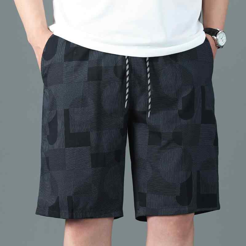 ハーフパンツ 男性用 迷彩柄 綿 5分丈パンツ 普段使い 部屋着 グレー 軍緑 深青 L XL 2XL 3XL 4XL 5XL 6XL