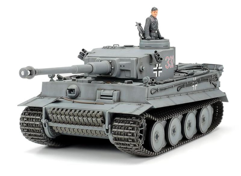 【中古】タミヤ(TAMIYA) 1/35 ミリタリーミニチュアシリーズ No.216 ドイツ陸軍 重戦車 タイガーI 型 初期生産型 プラモデル 35216