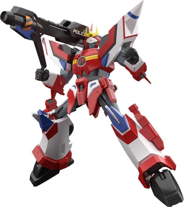 【中古】グッドスマイルカンパニー(GOOD SMILE COMPANY) MODEROID 機甲警察メタルジャック ハイパーレッドジャックアーマー ノンスケール 組み立て式プラモデル