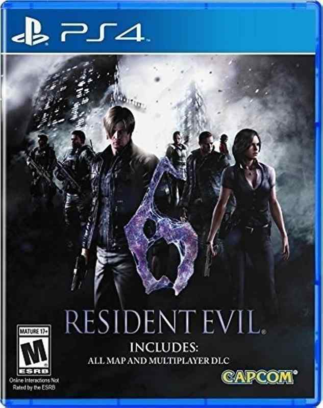 【中古】Resident Evil 6(輸入版:北米) - PS4｜LINEAR shop