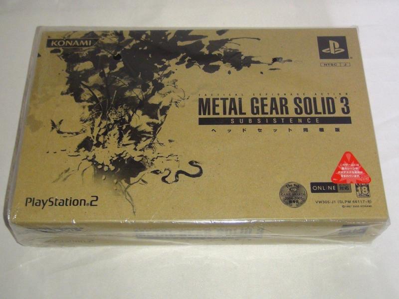 【中古】METAL GEAR SOLID 3 SUBSISTENCE ヘッドセット同梱版｜LINEAR shop