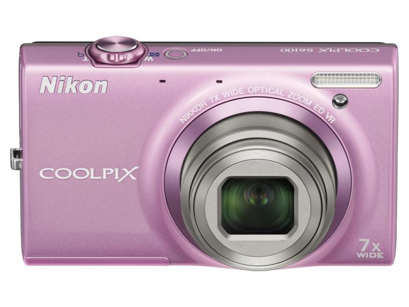 【中古】Nikonデジタル写真機COOLPIX S6100 1600万絵素 広角28粍 光学7倍 3型タッチパネル