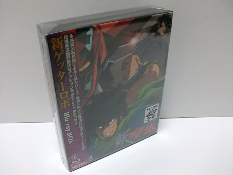 【中古】新ゲッターロボ　Ｂｌｕ-ｒａｙ ＢＯＸ [Blu-ray]