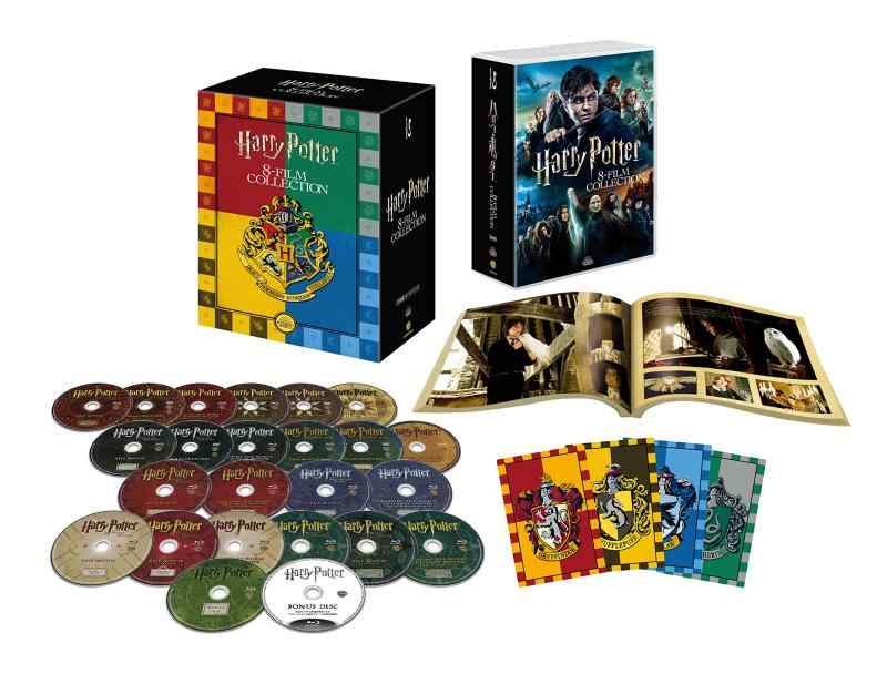 【中古】ハリー・ポッター コンプリート 8-Film BOX バック・トゥ・ホグワーツ仕様 ブルーレイ (初回生産/24枚組) [Blu-ray]