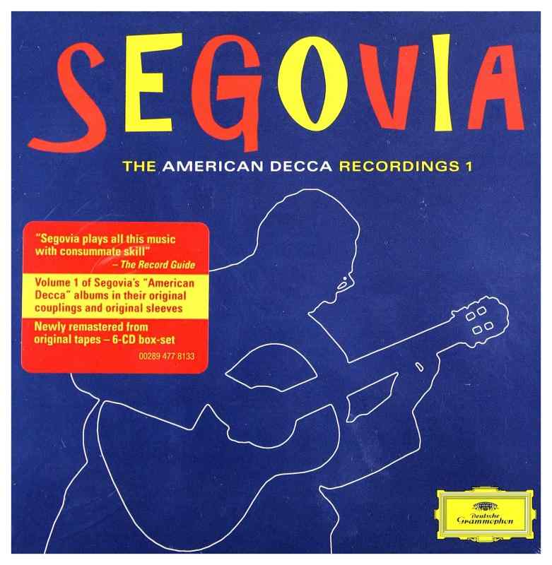 【中古】Segovia The American Decca Recordings 1