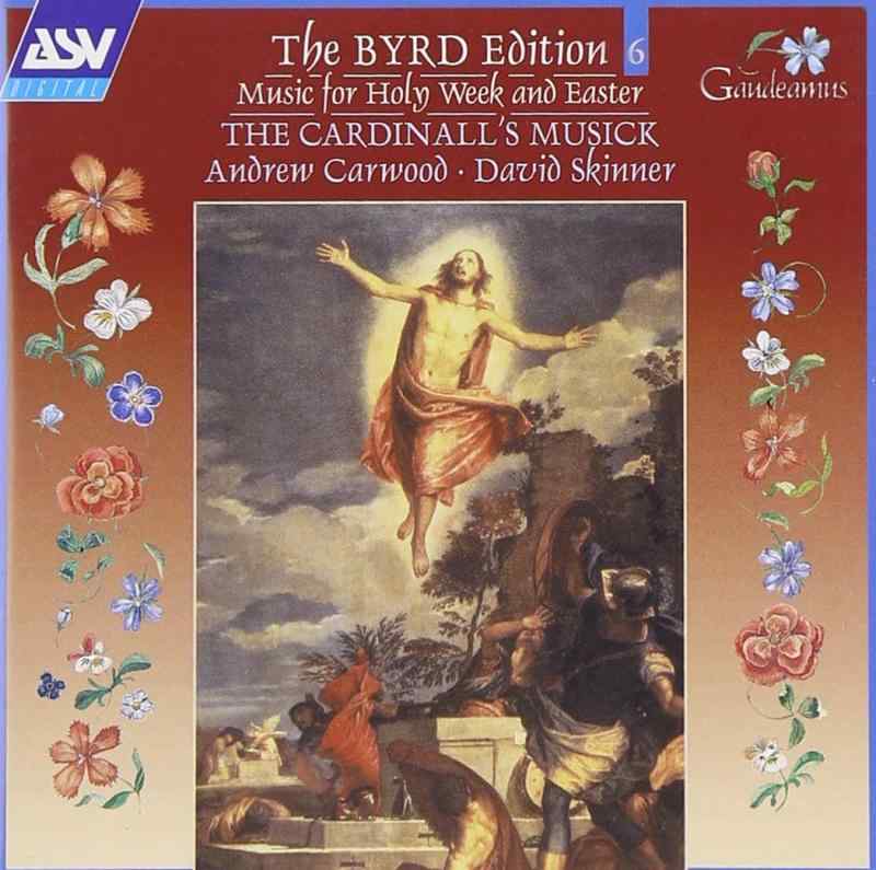 【中古】Byrd Edition 6: Music for Holy Week