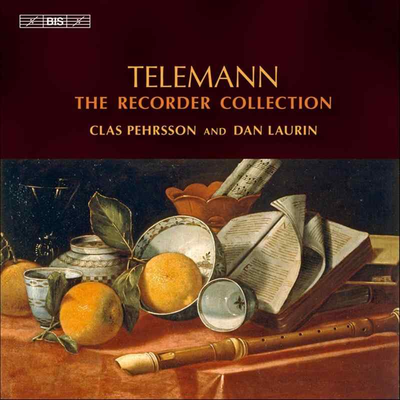 【中古】テレマン:リコーダー音楽大集成 (Telemann : The Recorder Collection / Clas Pehrsson , Dan Laurin) (6CD)