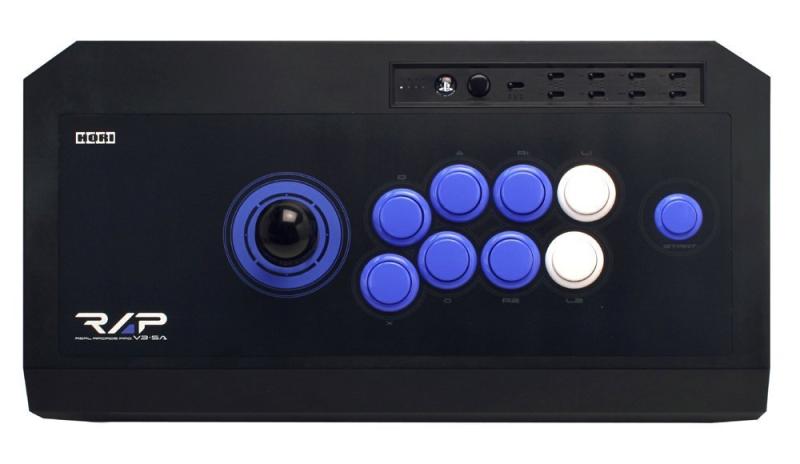 【中古】リアルアーケードPro.V3 SA カラー 「ブラック&times;ダークブルー」(PS3用)｜LINEAR shop