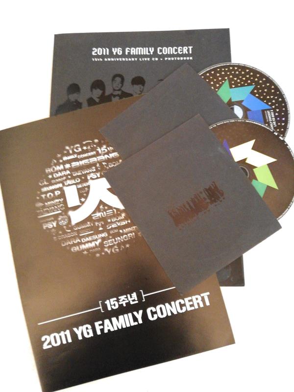 【中古】YG Family - 15th Anniversary 2011 YG Family Concert Live (2CD+写真集) (韓国盤)|LINEAR shop