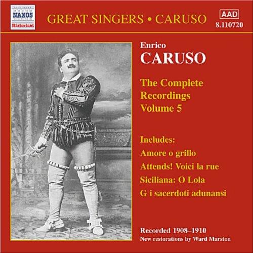 【中古】エンリコ・カルーソー:全集 5 (1908 - 1910)｜LINEAR shop 21,787円