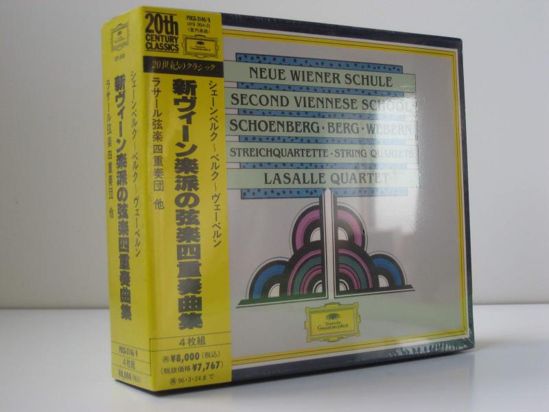 【中古】新ヴィーン楽派の弦楽四重奏曲集