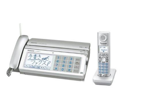 【中古】パナソニック おたっくす デジタルコードレスFAX 子機1台付き シルバー KX-PW821DL-S|LINEAR shop