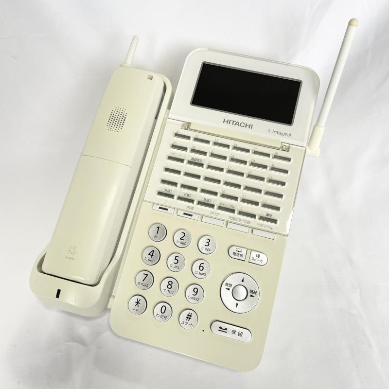 【中古】ET-36iE-DHCL(W) 日立integral-E 36名取り草 長い巻き毛コードレス 商行為電話機 [事務室装置] [事務室装置] [事務室装置]