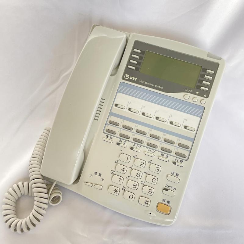 【中古】MBS-6LSTEL-(1) 6名取り草判定基準電話 NTT商行為電話機