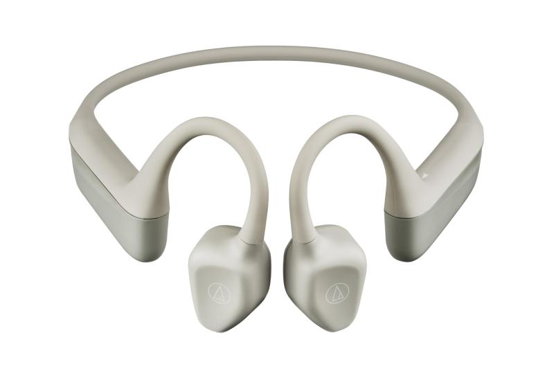 【中古】audio-technica ATH-CC500BT2 BG 軟骨伝わらすワイヤレスイヤホン Bluetooth ながら聴き マルチポイント 響動めき引き下げ IPX4 最大限度約20第四次元 ベージュ