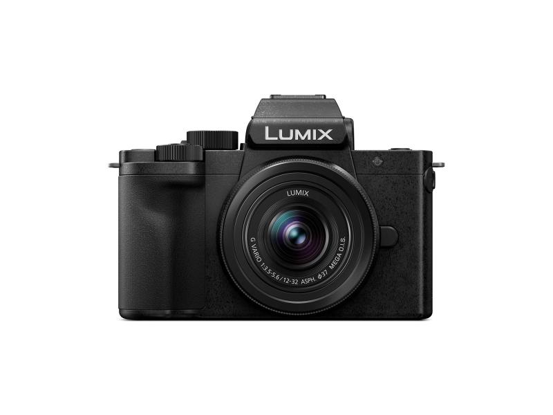 【中古】パナソニック(Panasonic) 小型・軽さ鏡鑑受け答え一眼写真機 ルミックス 標準尺度望遠レンズ一揃いの道具 黒いこと DC-G100DK-K