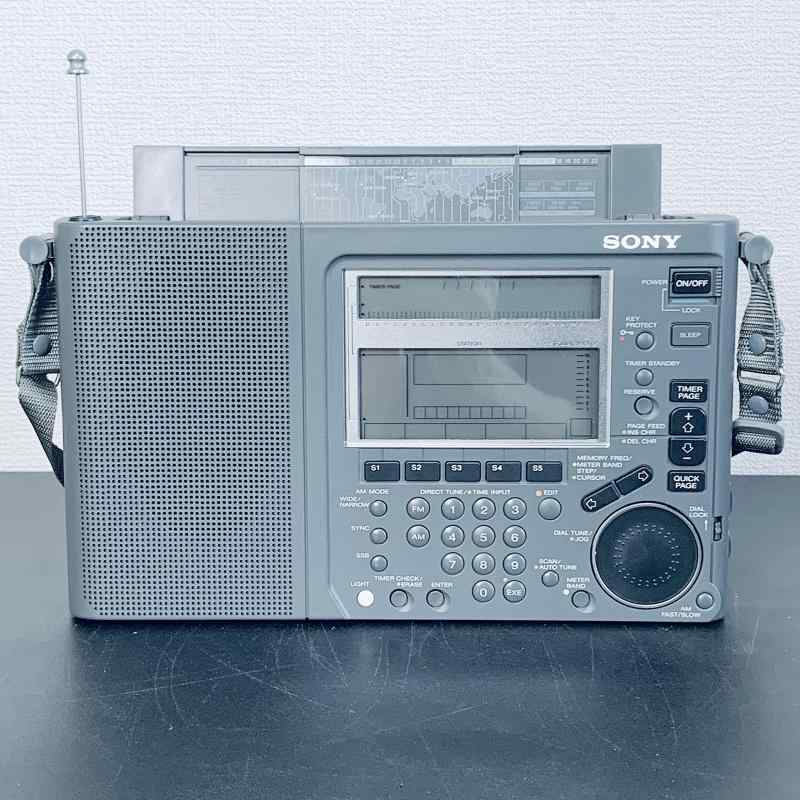【中古】SONY ソニー ICF-SW77 ワールドバンドラジオ（BCLラジオ受信機）