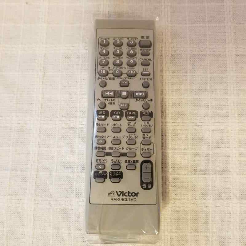 【中古】ビクター オーディオリモコン RM-SRCL1MD｜LINEAR shop