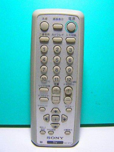 【中古】SONY テレビ受像機遠隔操作 RM-W152