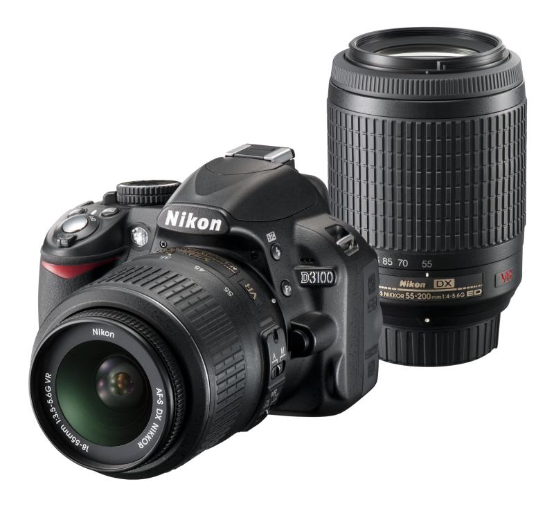 【中古】Nikon デジタル一眼二眼レフ写真機 D3100