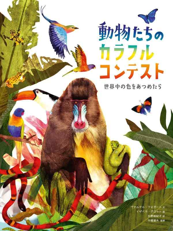 【中古】動物たちのカラフルコンテスト:世界中の色をあつめたら｜LINEAR shop