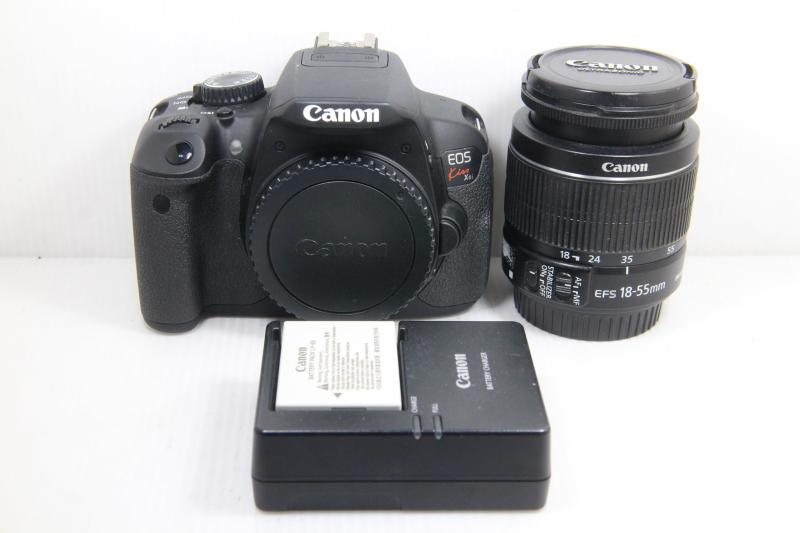 【中古】Canon デジタル一眼二眼レフ写真機 EOS Kiss X6i