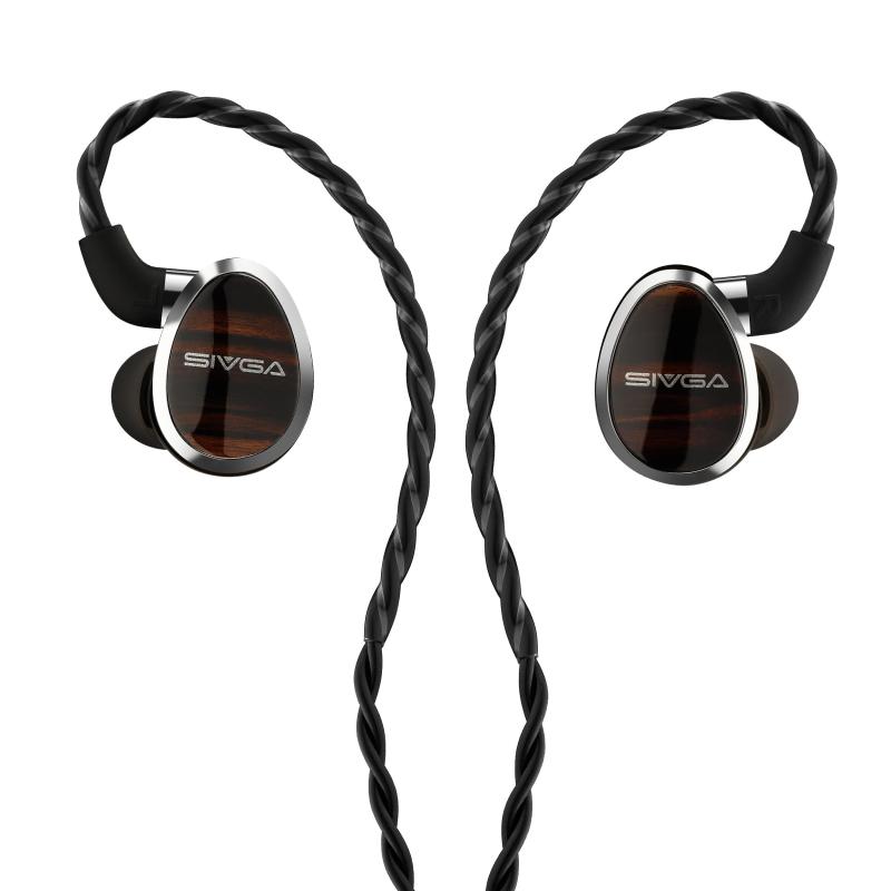 SIVGA Nightingale ナイチンゲール 14.5粍 水準流束１番ウッド有線 Hi-Fi インイヤー 管する イヤ電話機