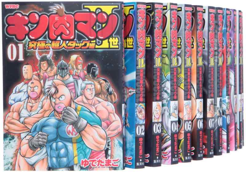 【中古】キン肉マン2世 窮まりの半神下げ札編 ) 喜歌劇 1-27巻 書き割り (プレイボーイコミックス)
