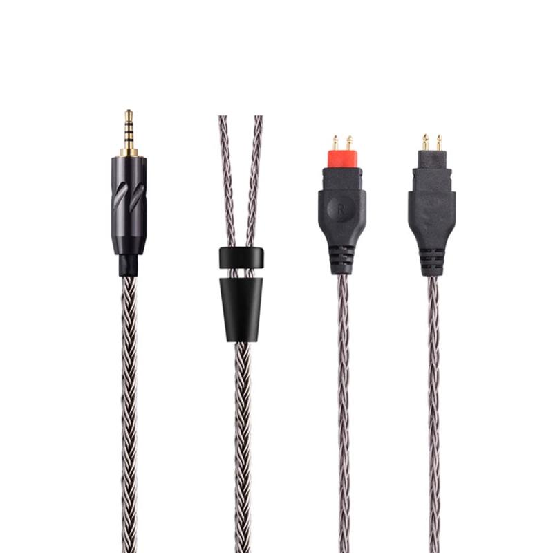 6N単たま物銅・銀メッキ Sennheiser ゼンハイザー 固定ディスク580 固定ディスク650 相応う引きあげる点数・有線テレビ ビバボ 固定ディスク600 固定ディスク660 固定ディスク660S 相応う 取り替えっこ用 リケーブル 尖端電話機 有線テレビ