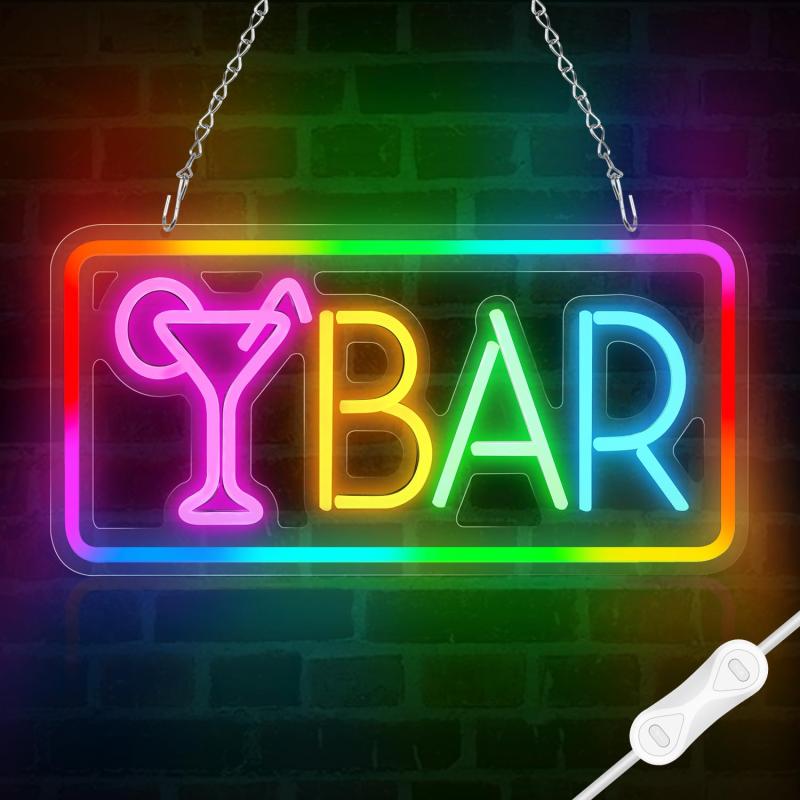 OPEN RGB ネオンサイン 明けっ広げ LED ネオン点火装置 10類概念 4流行り物 調光能力のある USB申し受ける式 飾りつけ 佇まい営造 ネオン張り出し 室内装飾 バス発着場かざり付ける お店張り出し 今めかしい 愛くるしげ 赤ちょうちん 喫茶店 茶店 居酒