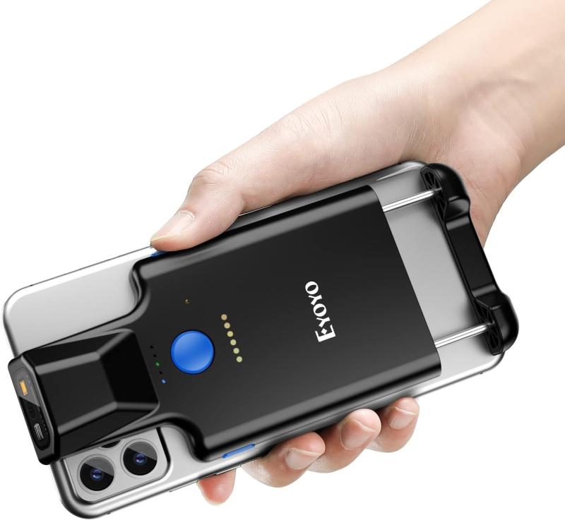 Eyoyo バーコードスキャナ バーコード読み手 スマホバッククリップ式