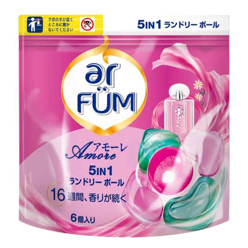 【韓国1.2億個売りわたす突きやぶる】洗い濯ぎ中性洗剤 アフューム arfum アモーレ Amore ジェルマジックボール 5インチ1 延性のある剤入り口・入口 日本製