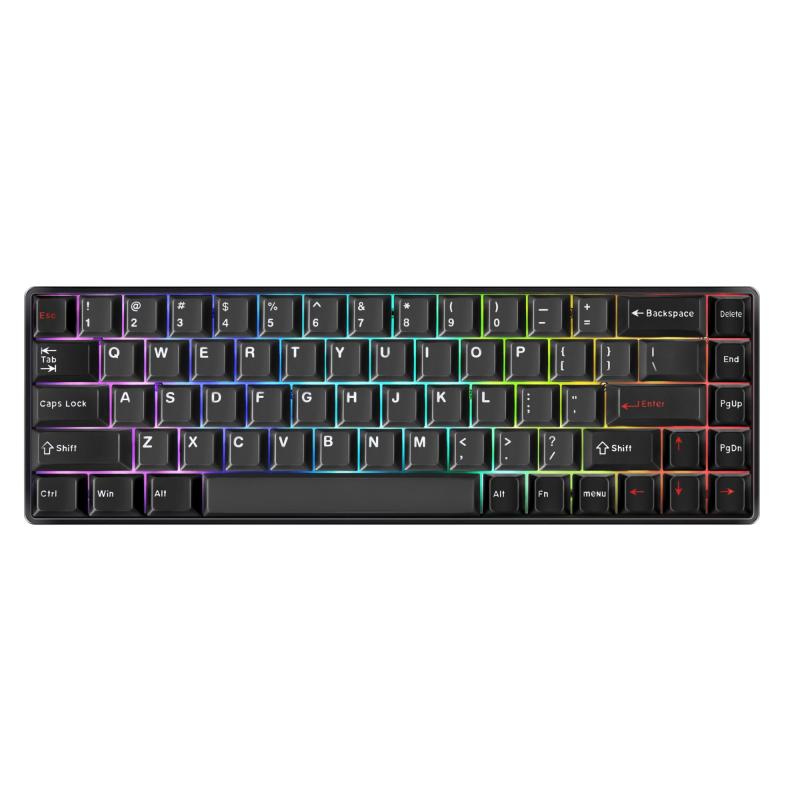 DrunkDeer G65 ラピッドトリガー ゲーミングーボード 磁気スイッチ 調整可能なアクチュエーション RGB 65%サイズ 有線|LINEAR shop
