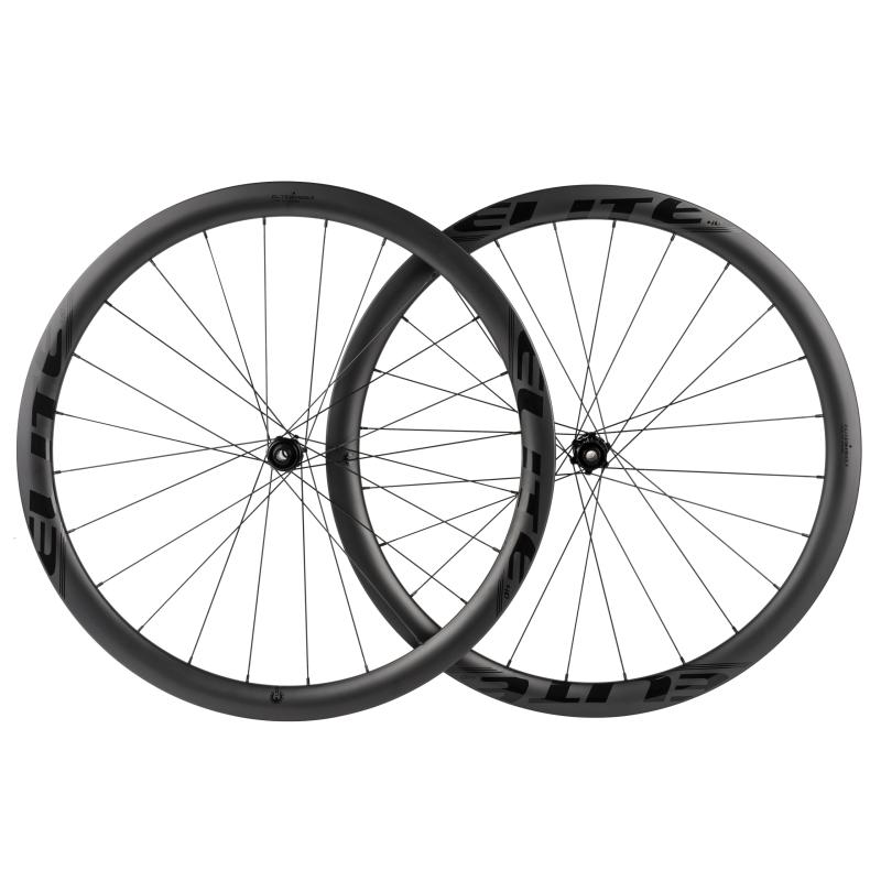 ELITEWHEELS エッジカーボンホイール 超軽量1314g ロードディスクブレーキ カーボンホイールセット|LINEAR shop